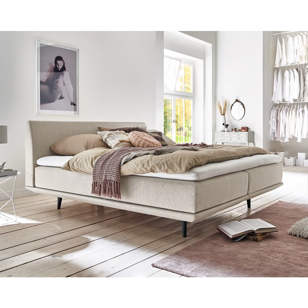 Kamjo Boxspringbett Piano inkl Topper Preview Image