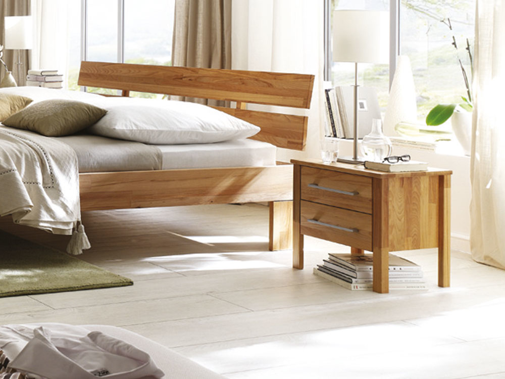Nachttisch Kommode Massivholz Modern Zen Bild 3