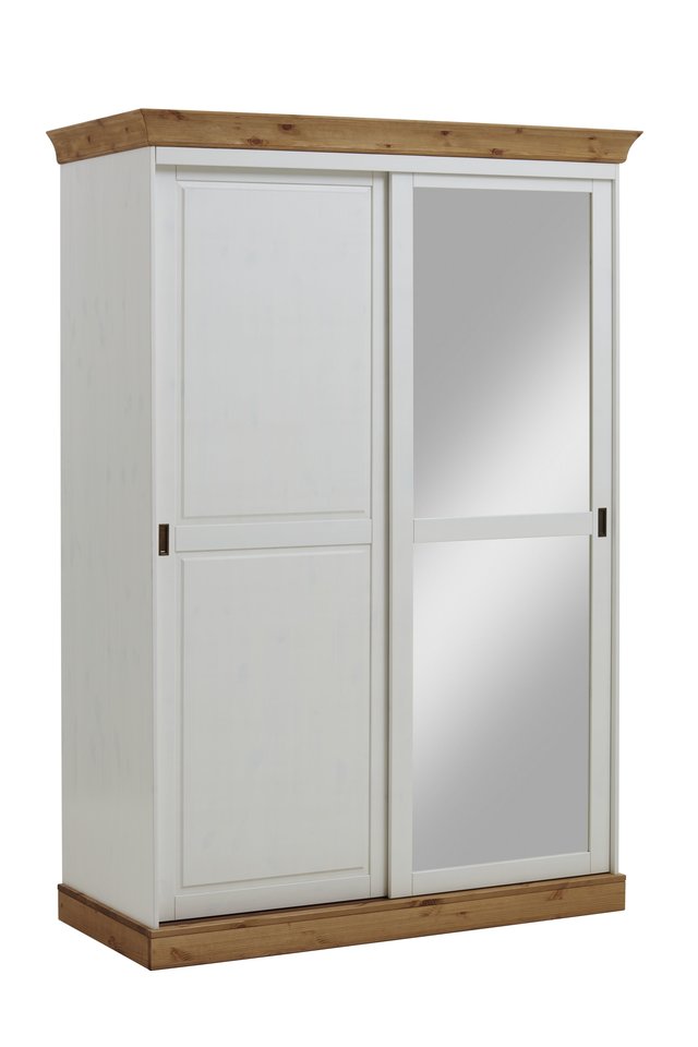 Schiebetürenschrank Kleiderschrank Bergen Kiefer Massiv Bild 3
