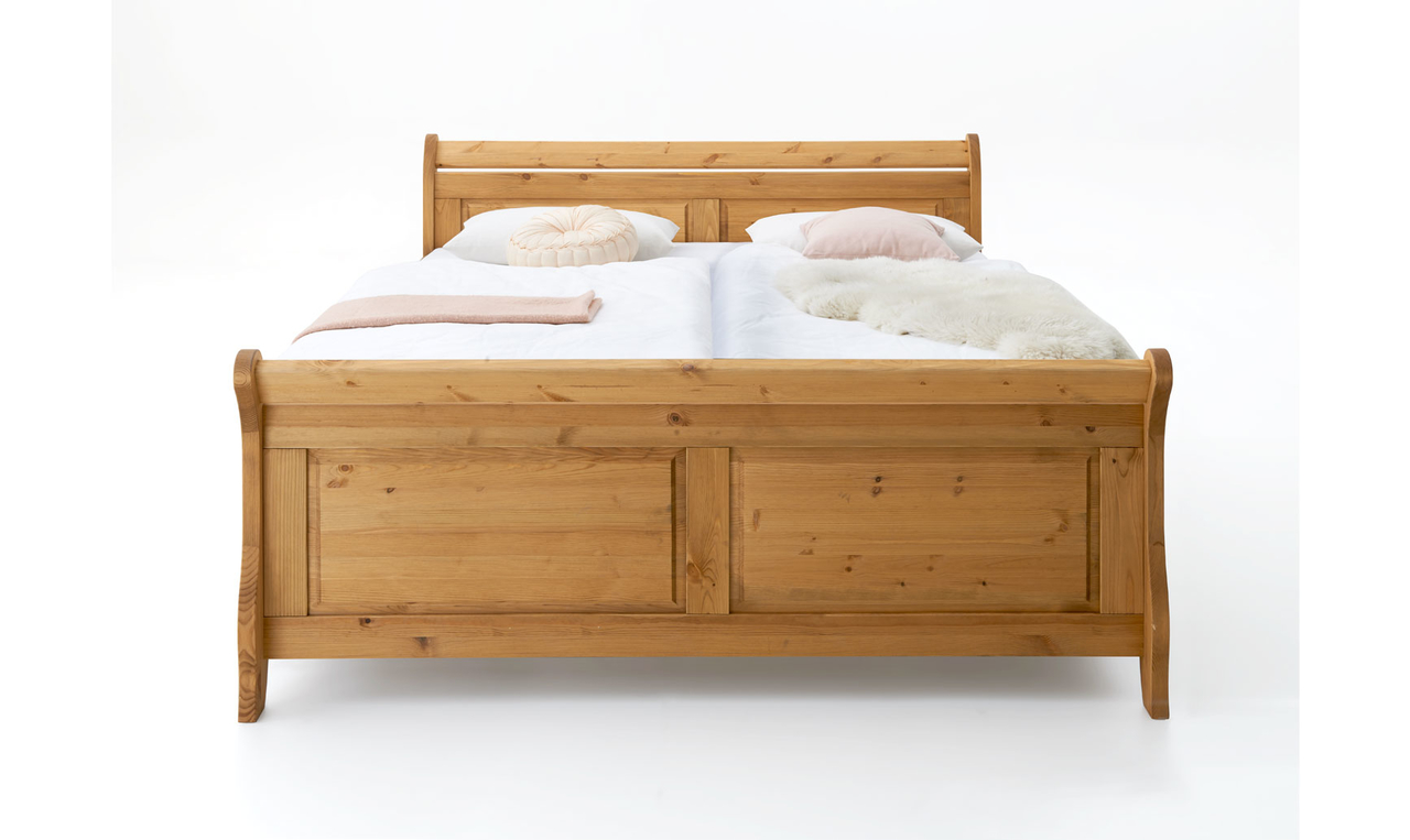 Schlafzimmer Dora Kiefer massiv gelaugt geölt Bild 2