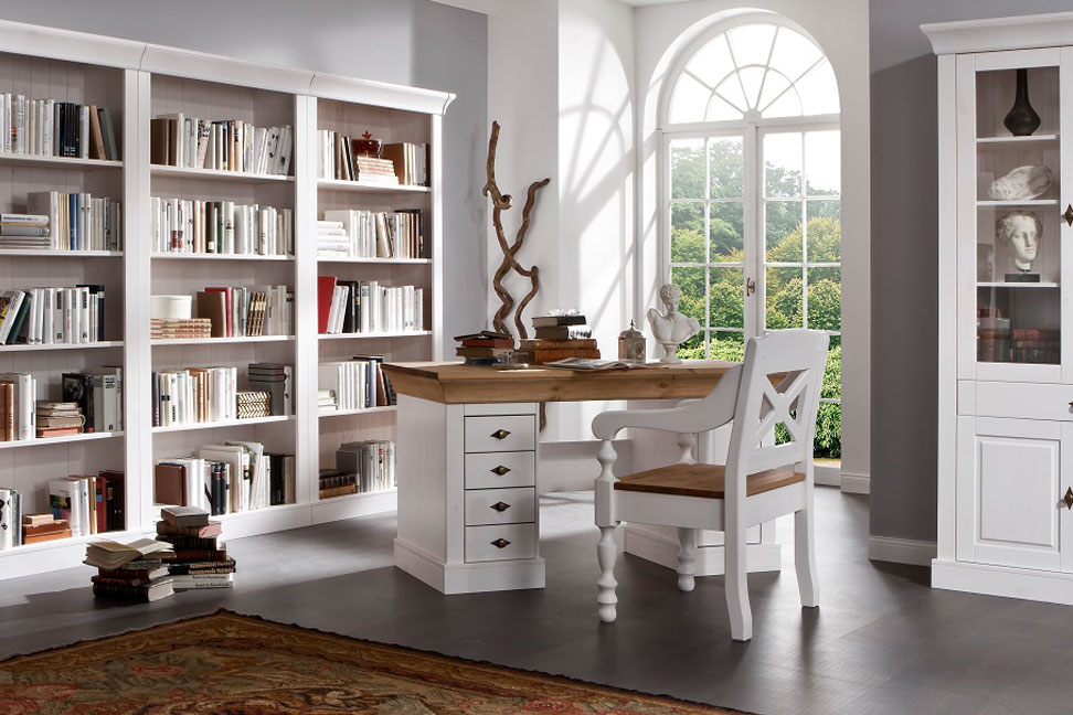 Schreibtisch Bergen Landhausstil Bild 5