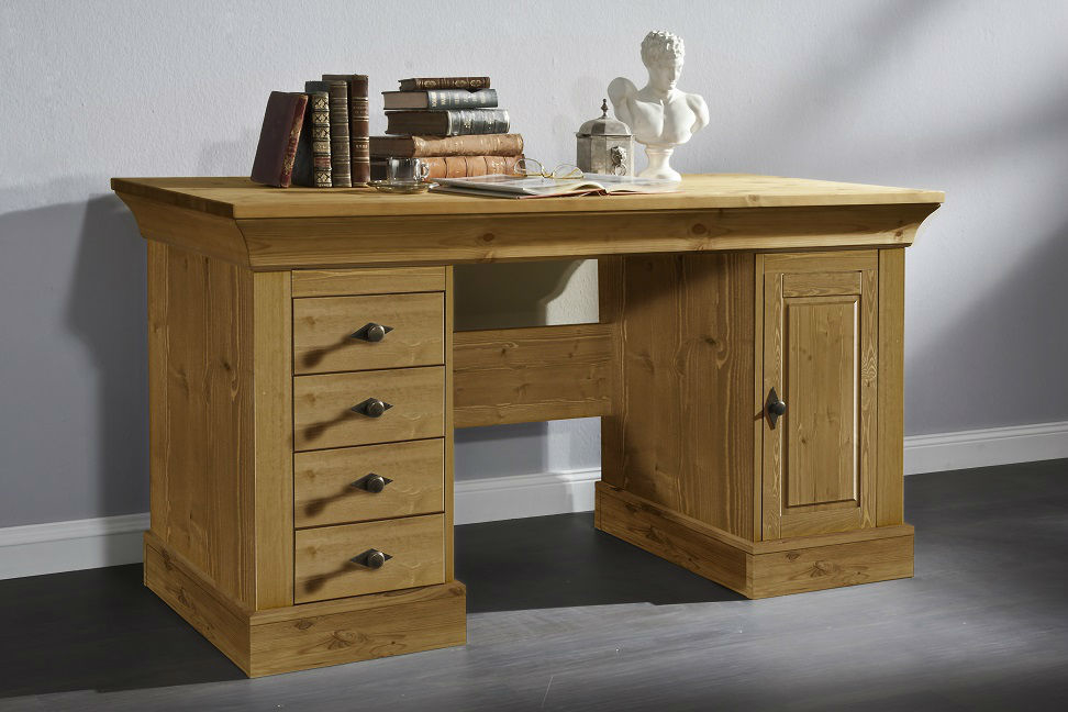 Schreibtisch Bergen Landhausstil Bild 4