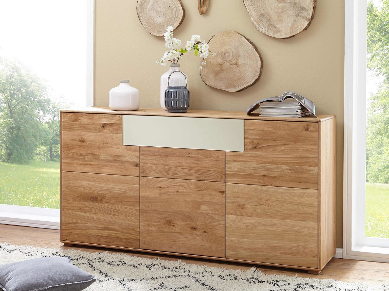 Sideboard Roost Massive Wildeiche Bild 3
