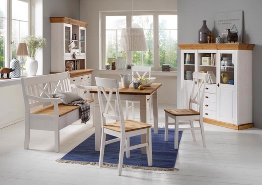 Sitzbank Fjord 105 cm mit Armlehnen Bild 3