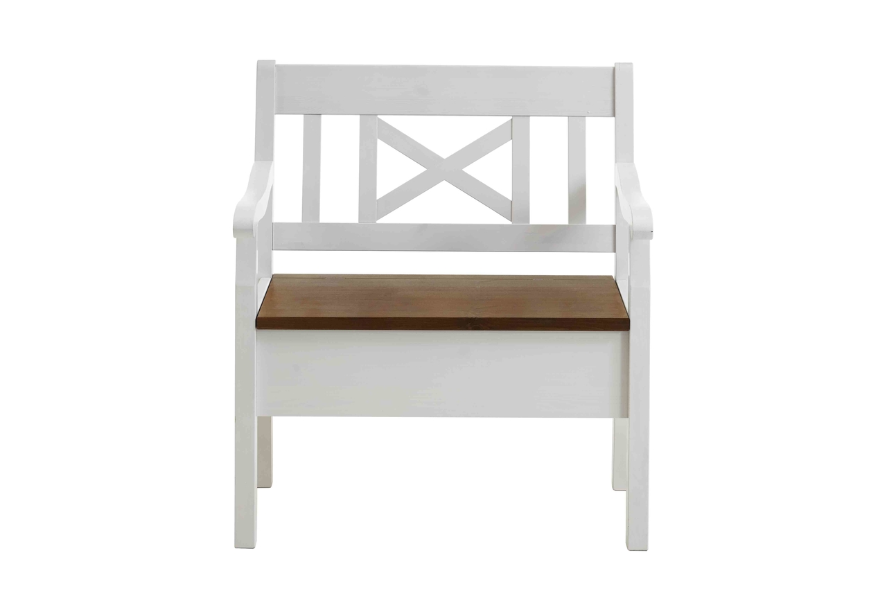 Sitzbank Fjord 84 cm mit Armlehnen Bild 3