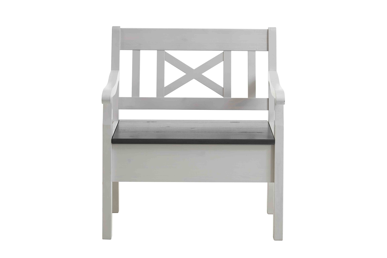 Sitzbank Fjord 84 cm mit Armlehnen Bild 5