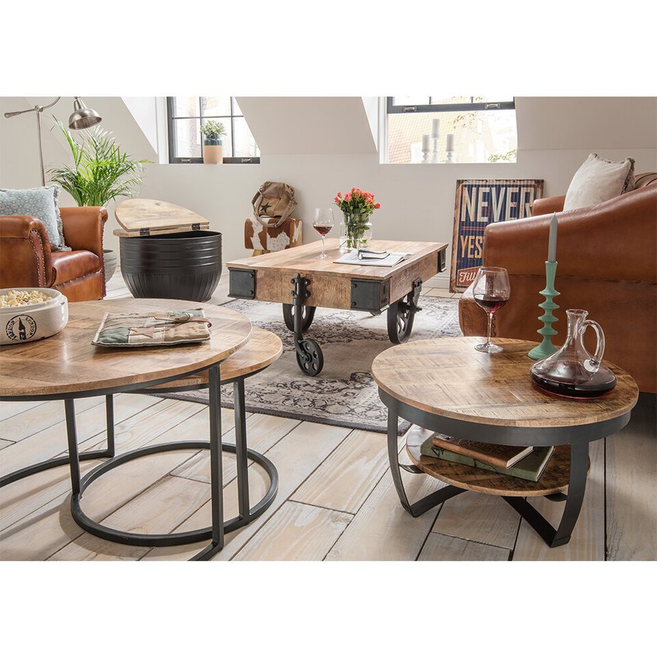 Couchtisch Set Iron Bild 4