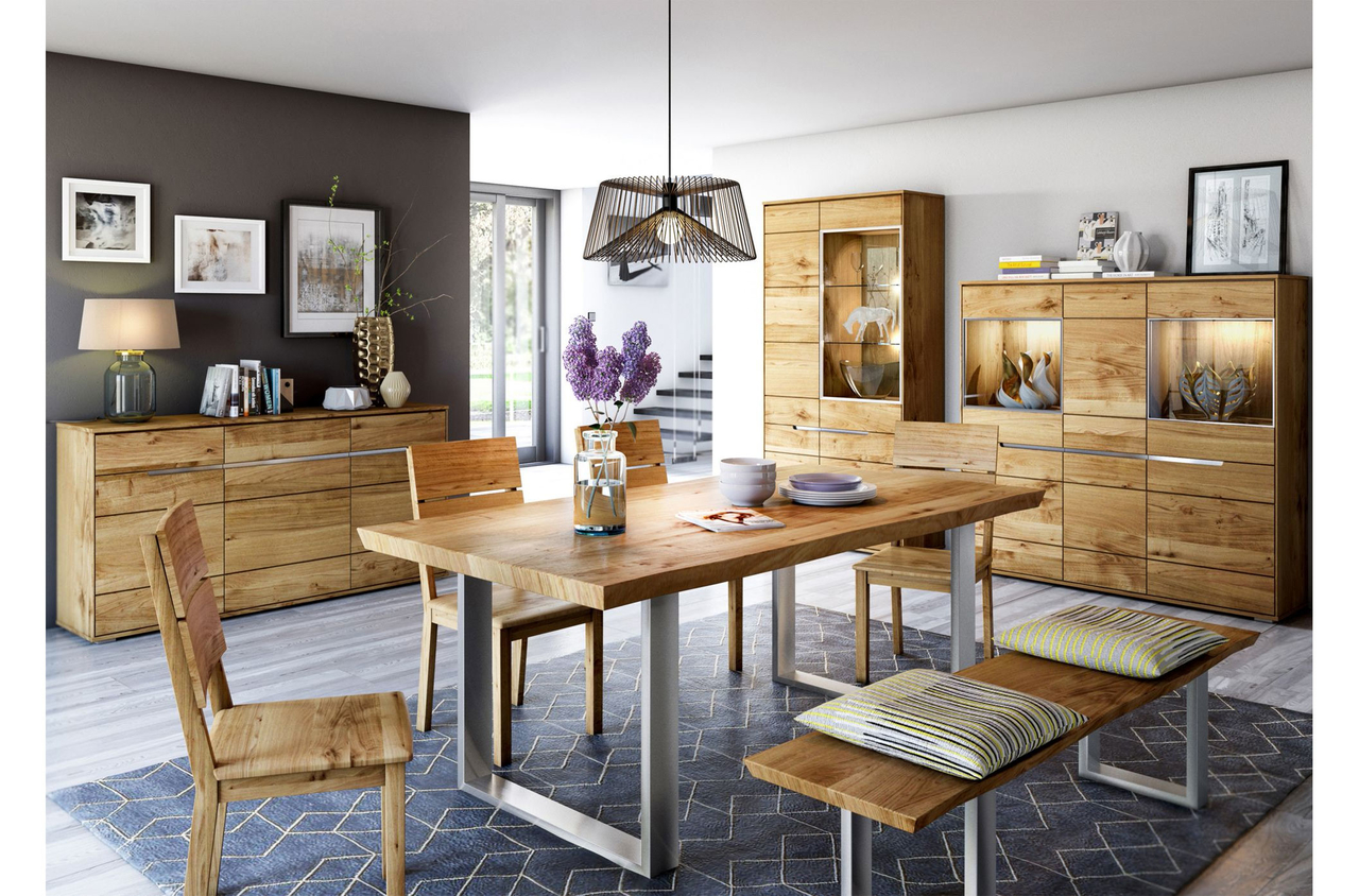 Massivholz Esszimmer Stuhl Gent Bild 6