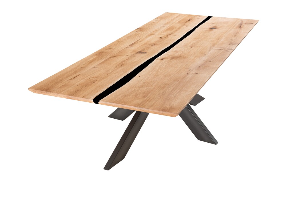 TPT Harztisch mit Schweizer Kante & Spider-Gestell Spinne 40 Preview Image