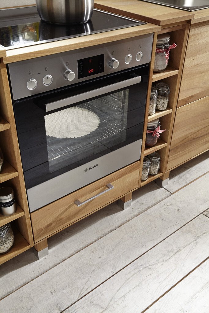 TPT Herdumbau-Unterschrank mit Schublade für Massivholz-Küche Bild 3