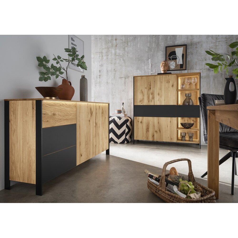 Highboard Boston aus Wildeiche Preview Image