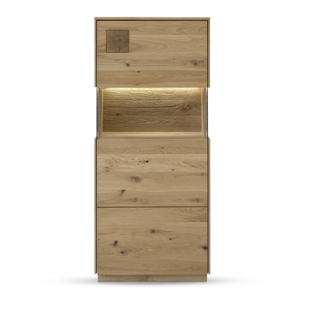 Highboard I mit Glaseinsatz und Beleuchtung Davos Preview Image