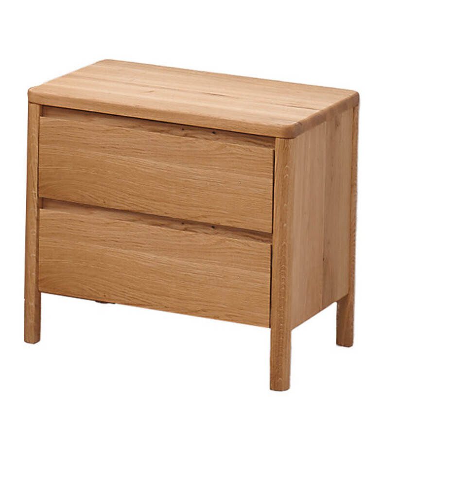 Massivholz Nachttisch 4 Holzpur Wildeiche