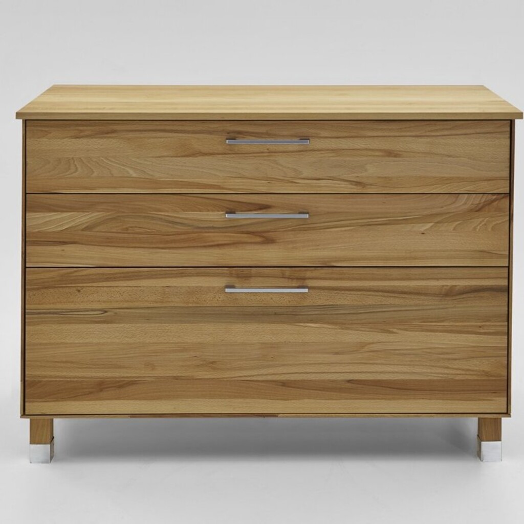 TPT Schubladen-Unterschrank 3 Auszüge für Massivholz Küche Preview Image