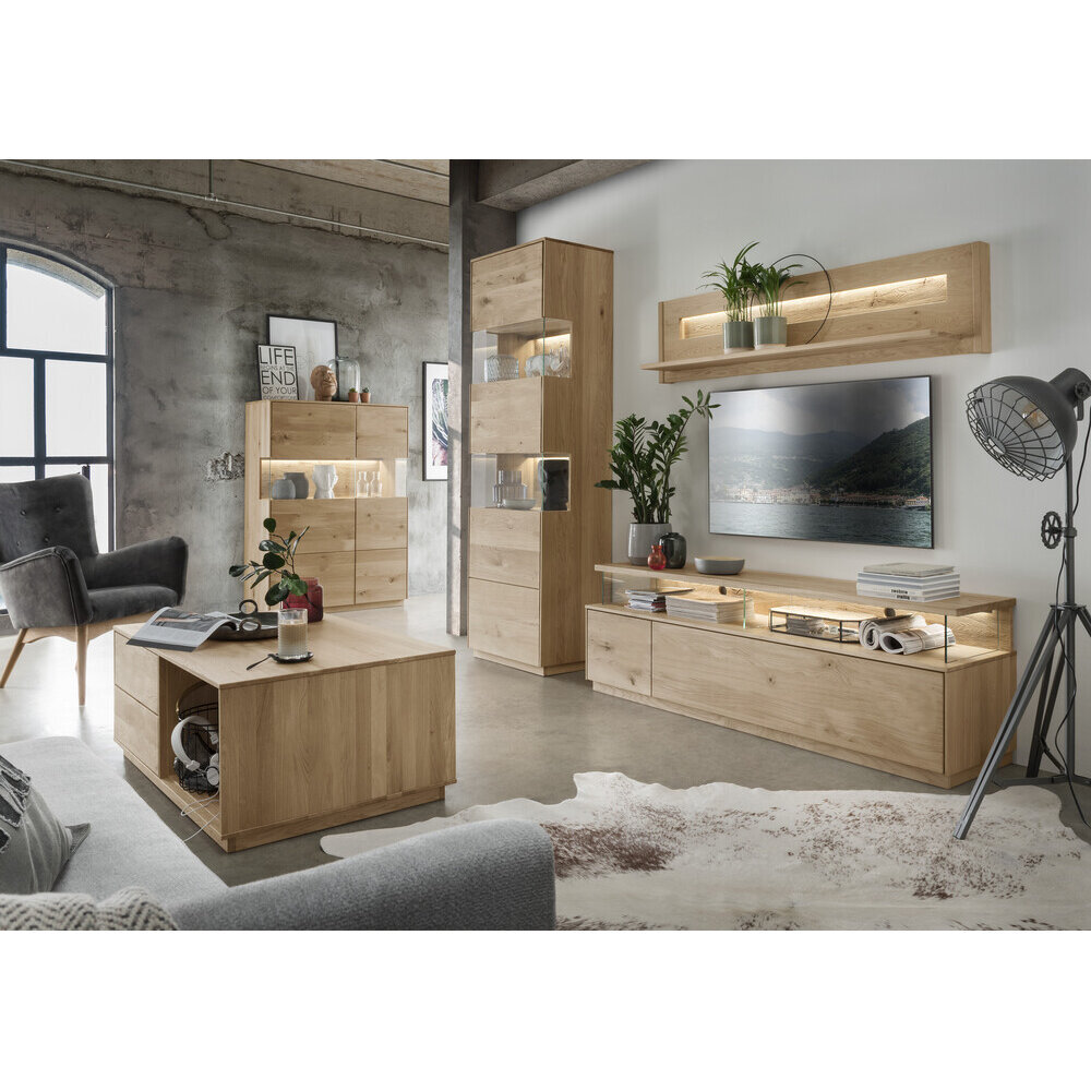 Sideboard II mit Beleuchtung St. Gallen aus Wildeiche Preview Image