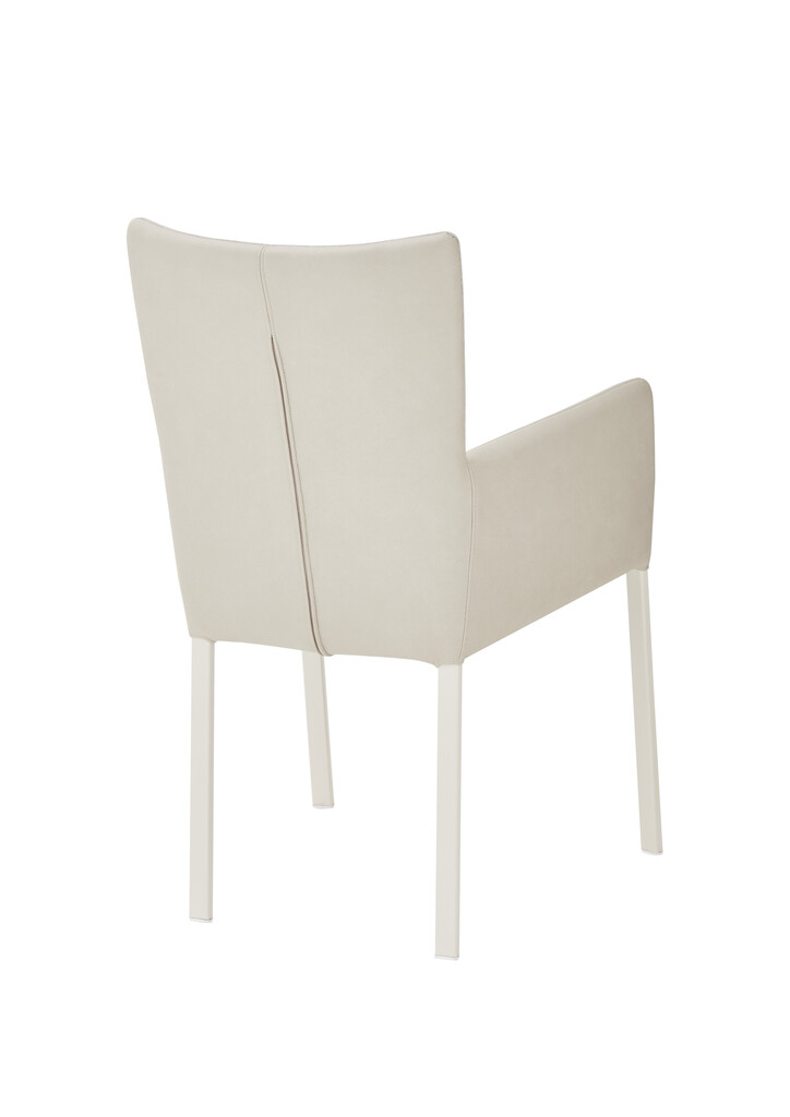 Skandinavischer Polsterstuhl Riva in Beige Bild 2