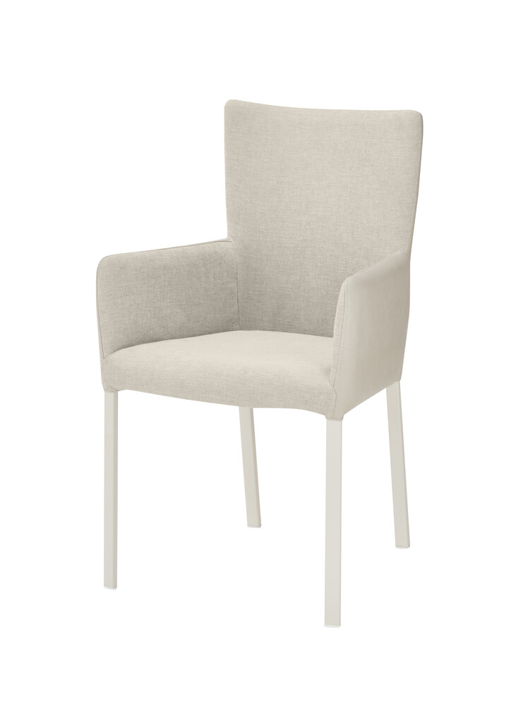 Skandinavischer Polsterstuhl Riva in Beige Preview Image