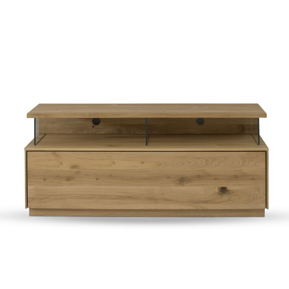 TV-Board mit Beleuchtung St. Gallen aus Wildeiche Bild 2