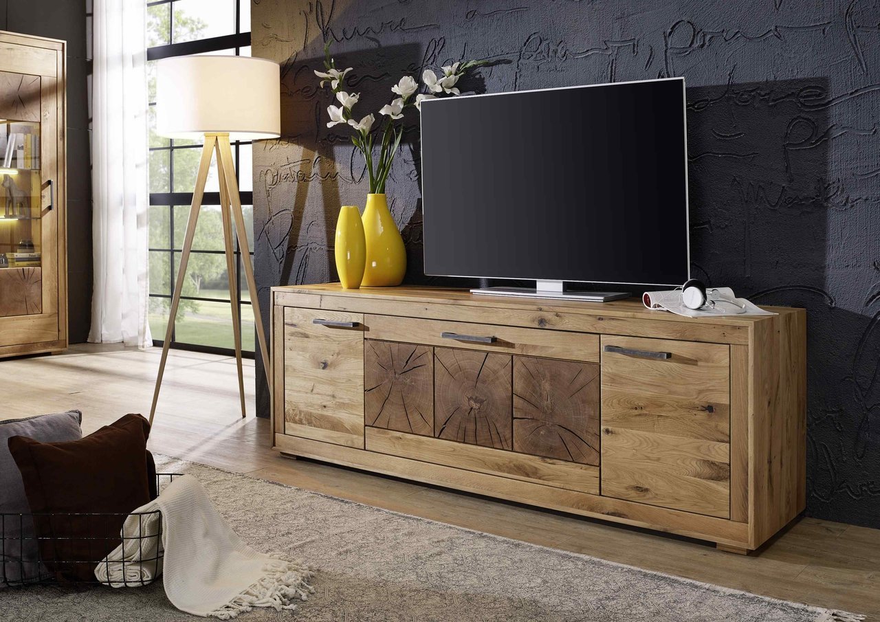TV Element III Arvika aus massiver Wildeiche Preview Image