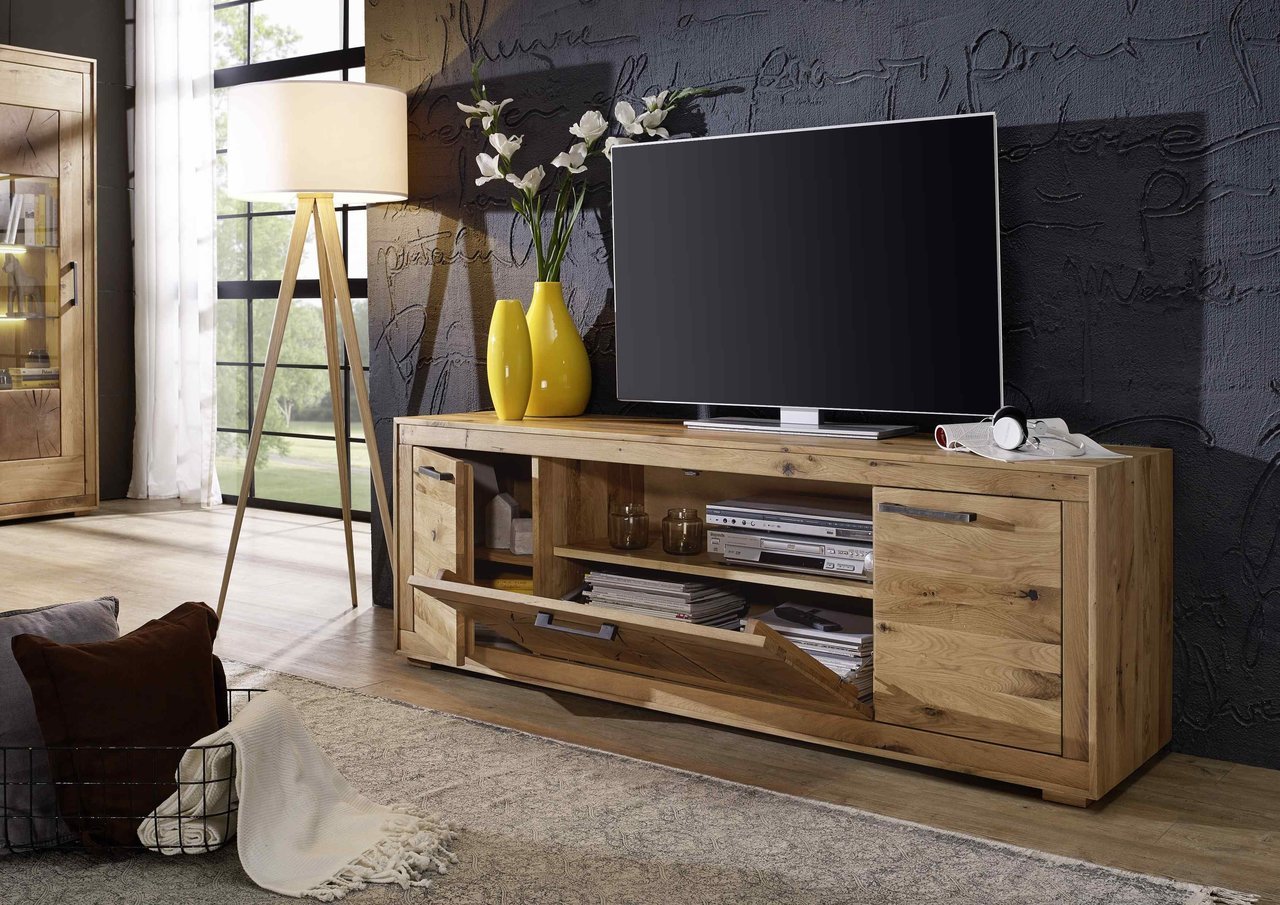 TV Element III Arvika aus massiver Wildeiche Preview Image
