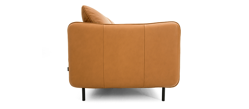 Vilmers Ledersofa Suny Dolaro Cognac Bild 2