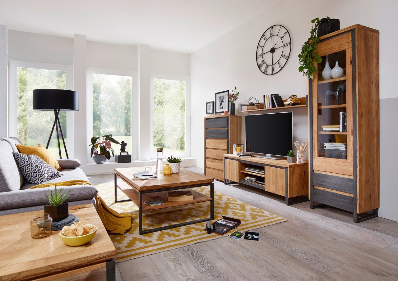 Vitrine I Byrum Massive Akazie Bild 2
