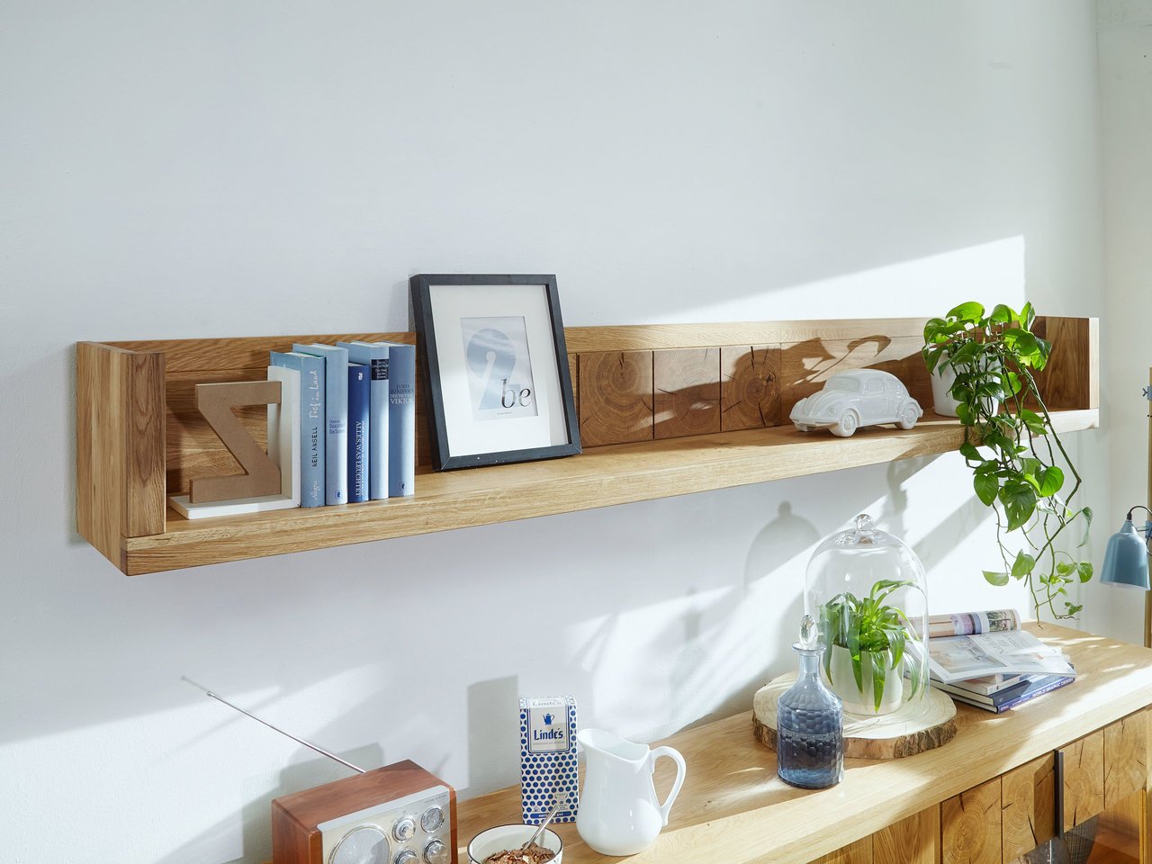 Wandboard Hulsig Massive Wildeiche Bild 3