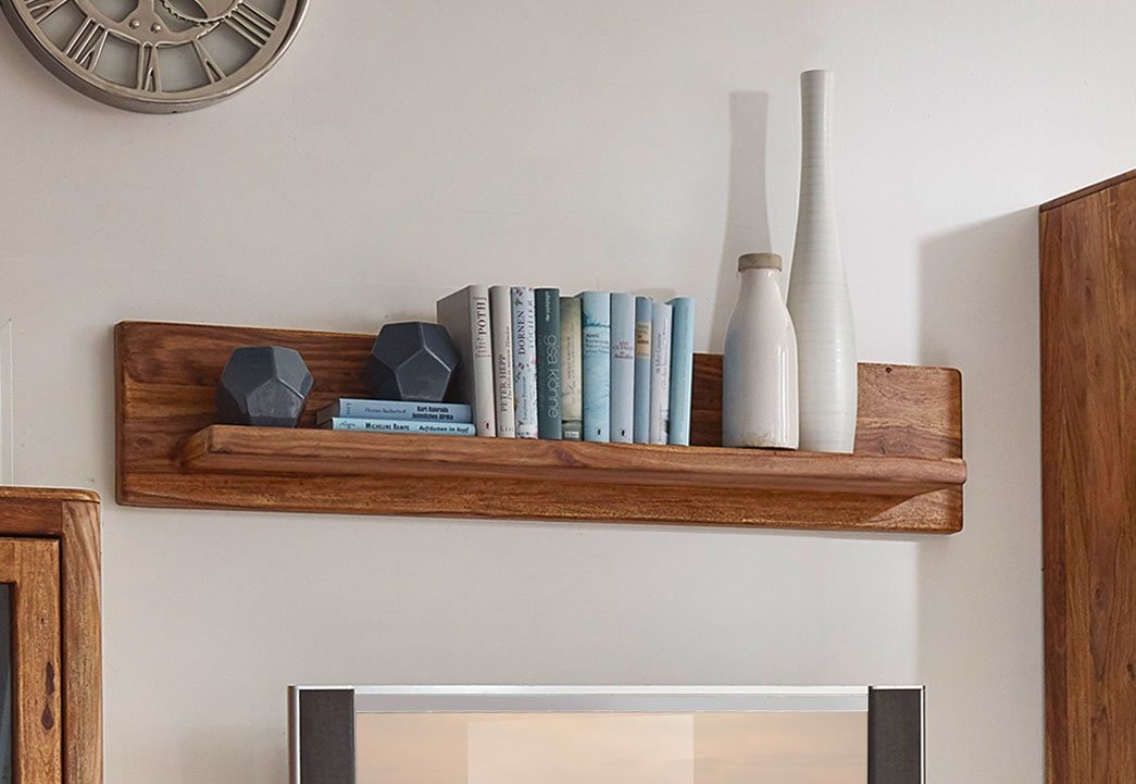 Wandboard New York Sheesham Massivholz Bild 2