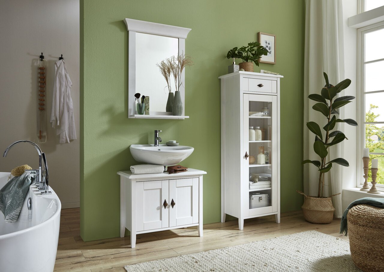 Waschbecken Unterschrank Bergen Landhausstil Bild 4