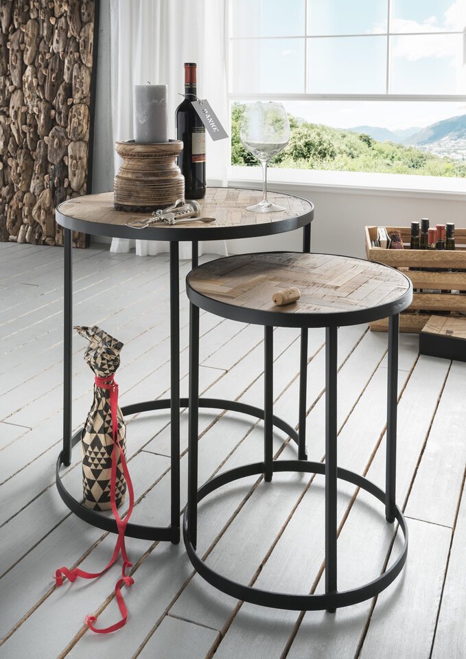 Couchtisch Happy aus recyceltem Teakholz Preview Image