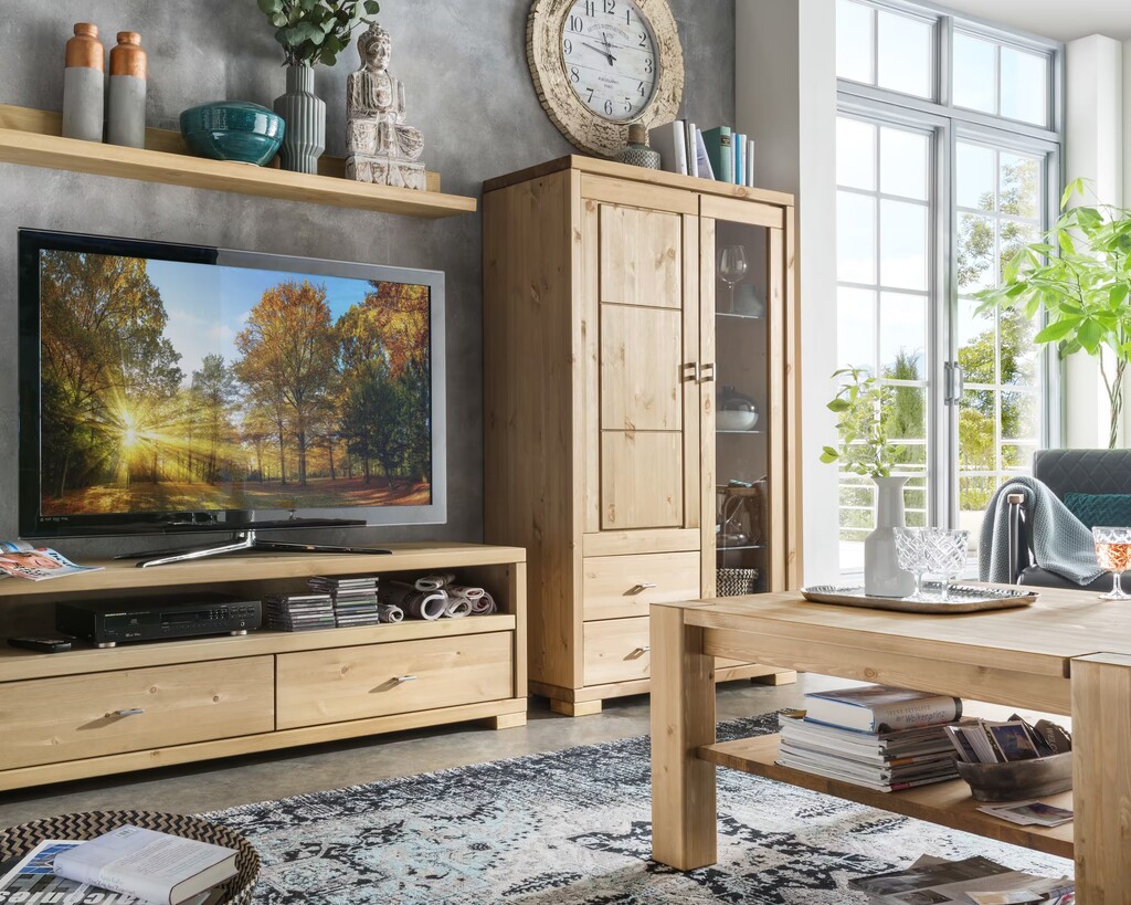 Wohnglücklich Couchtisch Vita aus massiver Kiefer Preview Image