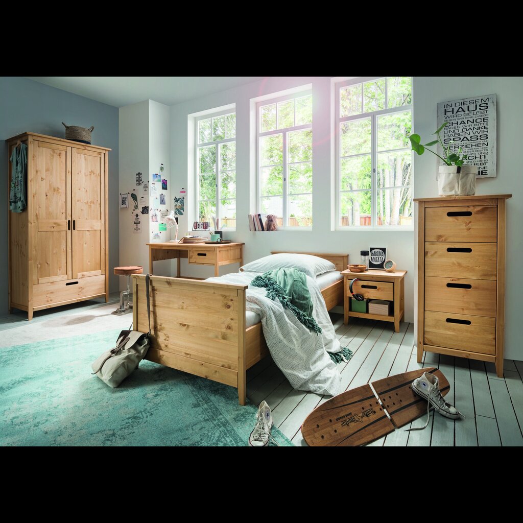 Infans Einzelbett Solvita aus massiver Kiefer Preview Image