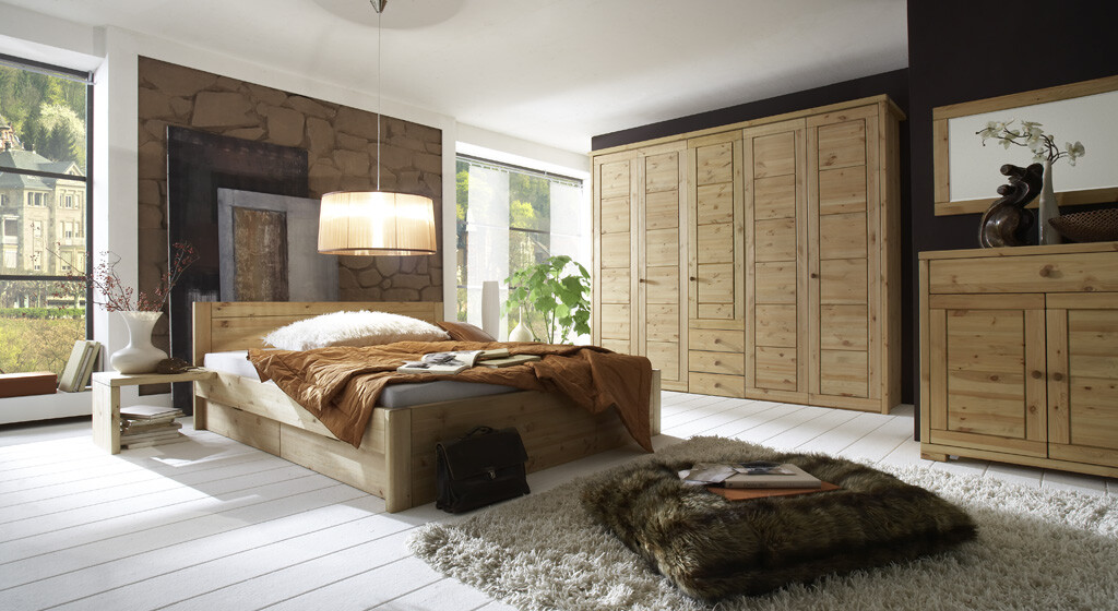Kleiderschrank mit Kassettenfront und Schubladen Vita, 5-türig Preview Image