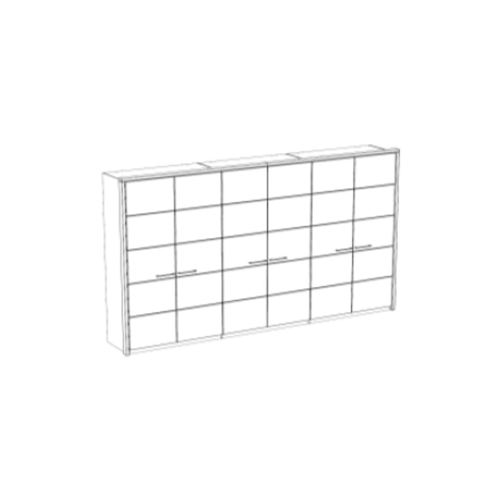 Wohnglücklich Kleiderschrank Vita mehr-türig Kiefer Massiv Bild 6