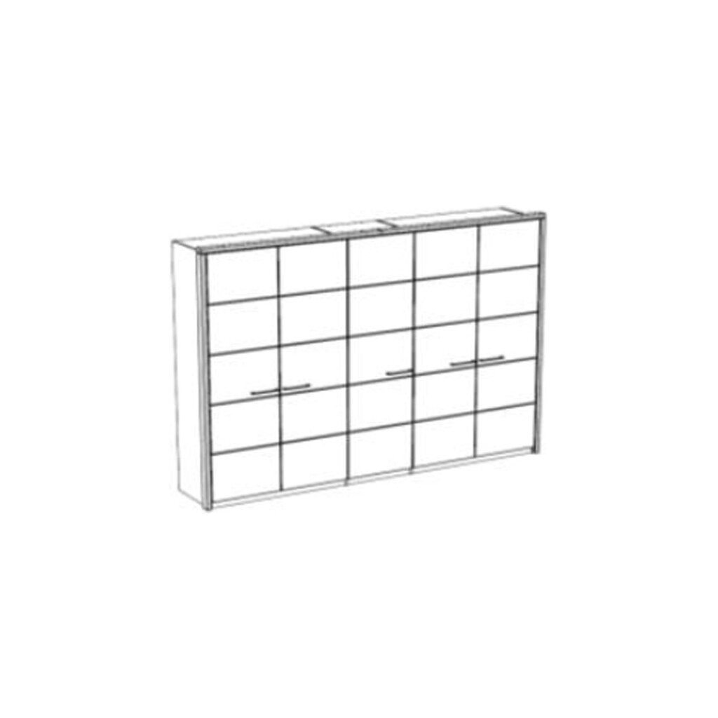 Wohnglücklich Kleiderschrank Vita mehr-türig Kiefer Massiv Bild 9
