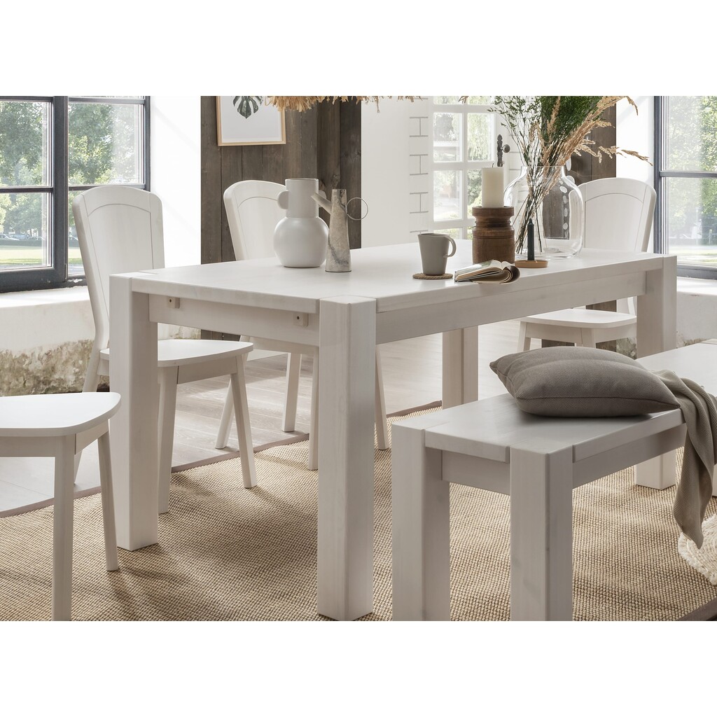 Wohnglücklich Massivholz Esstisch Vita Kiefer Bild 2