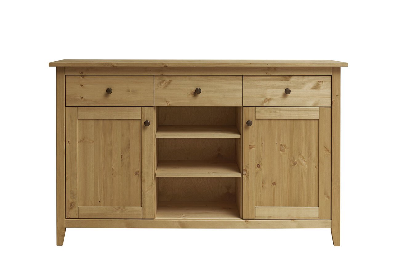 Sideboard I Solvita aus massiver Kiefer Bild 3