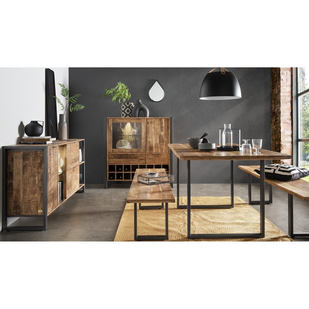 Sitzbank Cayro aus massivem Mangoholz Preview Image