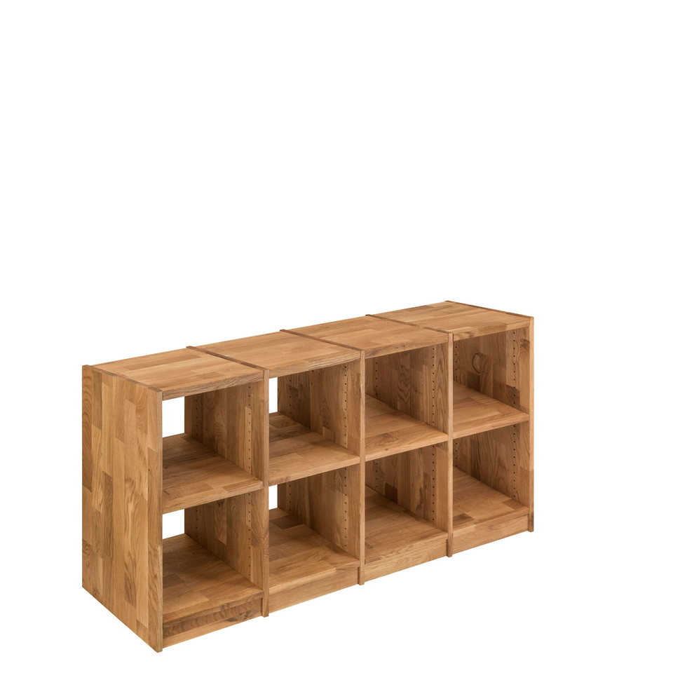 Würfelregal Massivholz Wildeiche DIRG Bild 6