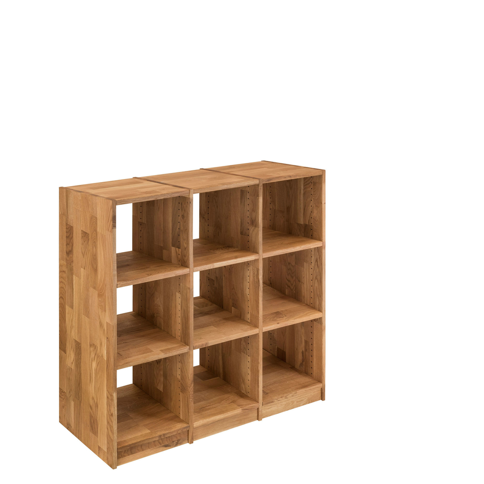 Würfelregal Massivholz Wildeiche DIRG Bild 10
