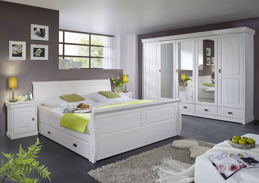 Impressionen zu G&K Doppelbett Kiefer skandinavisch Skandic, Bild 2