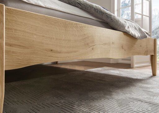 Impressionen zu Forestales Komplettbett Zermatt aus Wildeiche, Bild 2