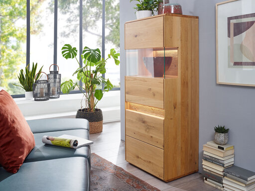 Impressionen zu G&K Highboard I Ella geölt, Bild 2