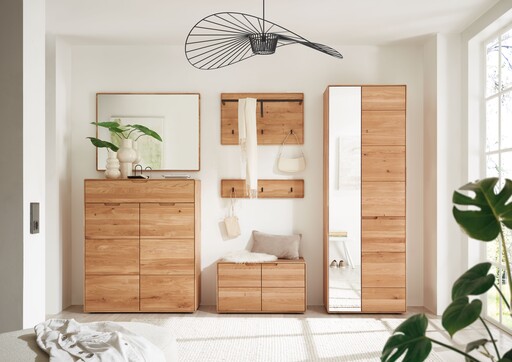 Impressionen zu G&K Massivholz Garderobenpaneel Roskilde, Bild 1