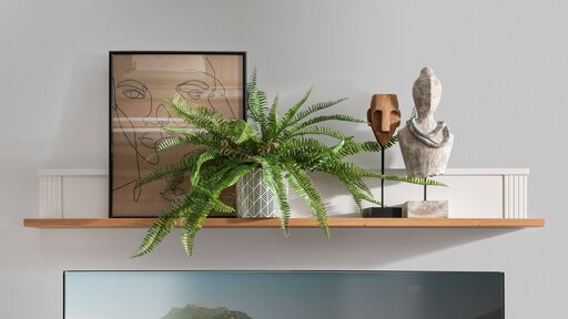 Impressionen zu G&K Wandboard Alva aus massiver Kiefer und Eiche, Bild 2