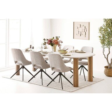 Impressionen zu House Nordic Fondi Esstisch Cement Look 100 x 240 cm, Bild 3