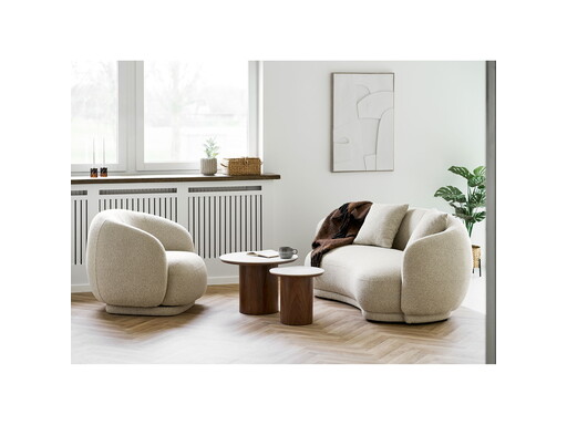 Impressionen zu House Nordic Hawkes Lounge Sessel Sand von House Nordic, Bild 1