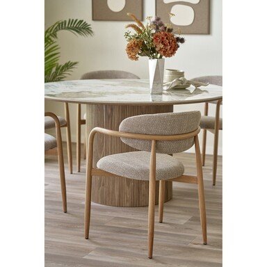 Impressionen zu House Nordic Levanto Armlehnenstuhl Sand, Bild 2