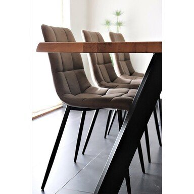 Impressionen zu House Nordic Esszimmerstuhl Middelfart Mikrofaser, Bild 1