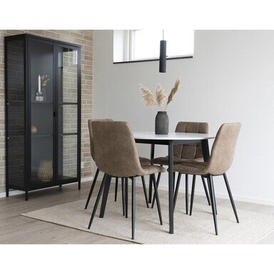 Impressionen zu House Nordic Esszimmerstuhl Middelfart Mikrofaser, Bild 4